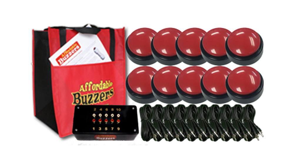 Professional Buzzers for Game Shows and Quizzes • Affordable Buzzers